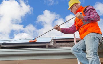 Heath Hayes soft wash roof cleaning